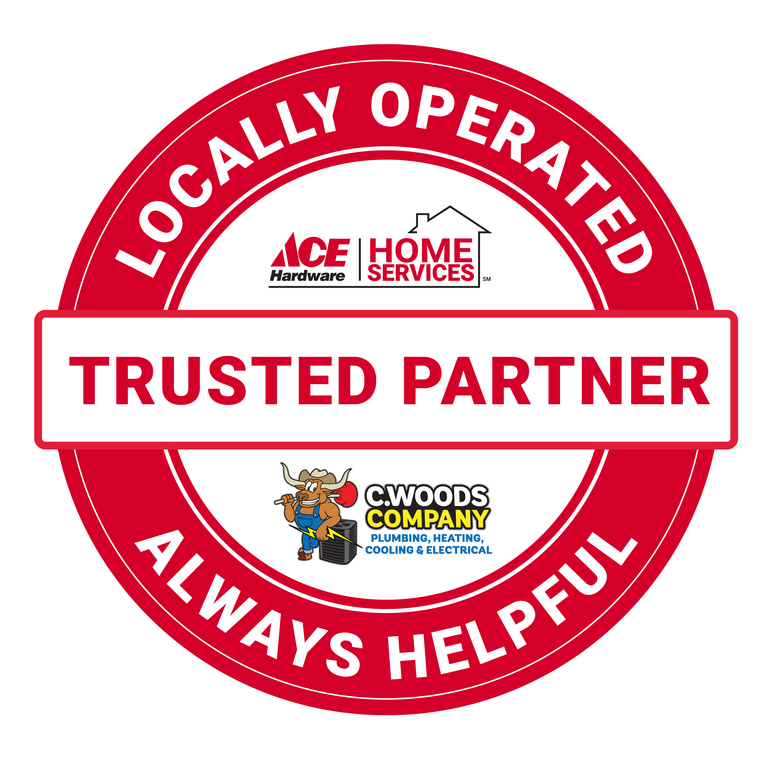 Ace Hardware Home Services trusted partners with C. Woods Company in Tyler, TX